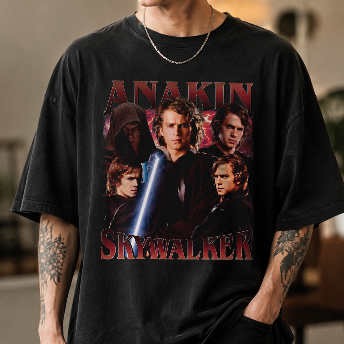 Anakin Skywalker Comfort Colors Shirt Star Wars Darth Vader Vintage Bootleg Shirt Galaxys Edge Trip Tee Star Wars Fan Gi